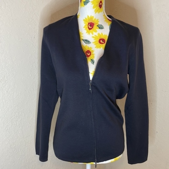 Land's End ~ XS ~ NWT ~ Knit Sweater with Zipper Front - Picture 1 of 8